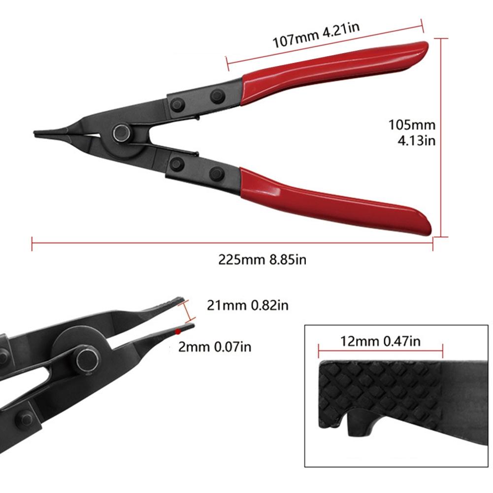 Automatic Transmission Repair Rim Circlip Pliers Flat Nose Pliers Snap Springs