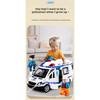 1/32 Mini Alloy Car Diecast Ambulance Fire-Truck Policecar Model Sound And Light Vehicle Simulation Collection Gifts Toys Boys
