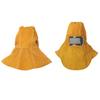 Lightweight Leather Welding Mask Complete Coverage Adjustable Welder Hood For Metalworking And Industrial Welding Safety