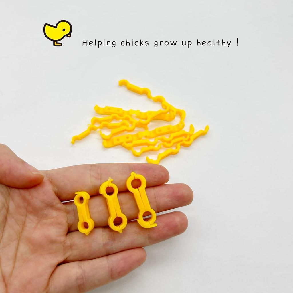12Psc Baby Chick Splay Leg Hobble Brace, Baby Chick Leg Hobbles, Poultry Leg Bands, Chicken Hobble Braces for Newborn Spraddle Leg of Chick Quails