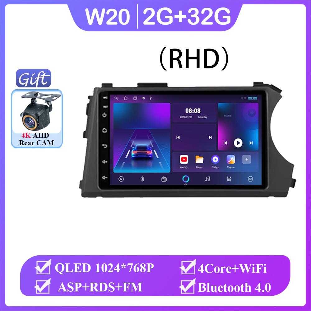 Car Android 14 Carplay For Ssangyong Kyron Actyon 2005-2013 Auto Radio Stereo Multimedia Video Player Navigation No 2din DVD BT