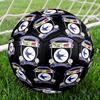 Card-iff Fc Crest Printed Size 5 Soccer Balls, High-Quality, Anti-Slip, Protective Football, A Unique Gift , Birthdays, Christmas Gifts