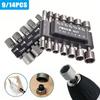9/14 piece socket set, Hex Key Set 5 mm-13 mm,, Multi-Functional Screwdrivers Made of High Carbon Steel for Power Tools