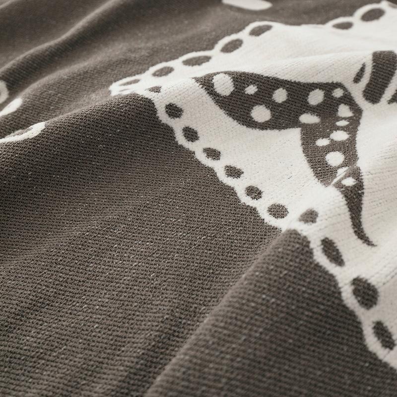 Simple Style Cartoon Jacquard Chenille Sofa Cover Cloth for All Seasons Double-sided Sofa Towel Sofa Cover Sofa Blanket