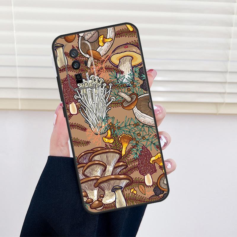 Mushroom Forest Cover For Xiaomi 11T 12T 13T 14T Pro 13 14 15 Ultra POCO X7 X6 Pro X3 X5 F5 F6 M6 Pro Case