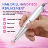 Nail Drill Handpiece Replacement,Nail Art Drill Handpiece Nail Drills Handle Machine Electric Acrylic Gel Nail Polishing Sanding Replacement Handle