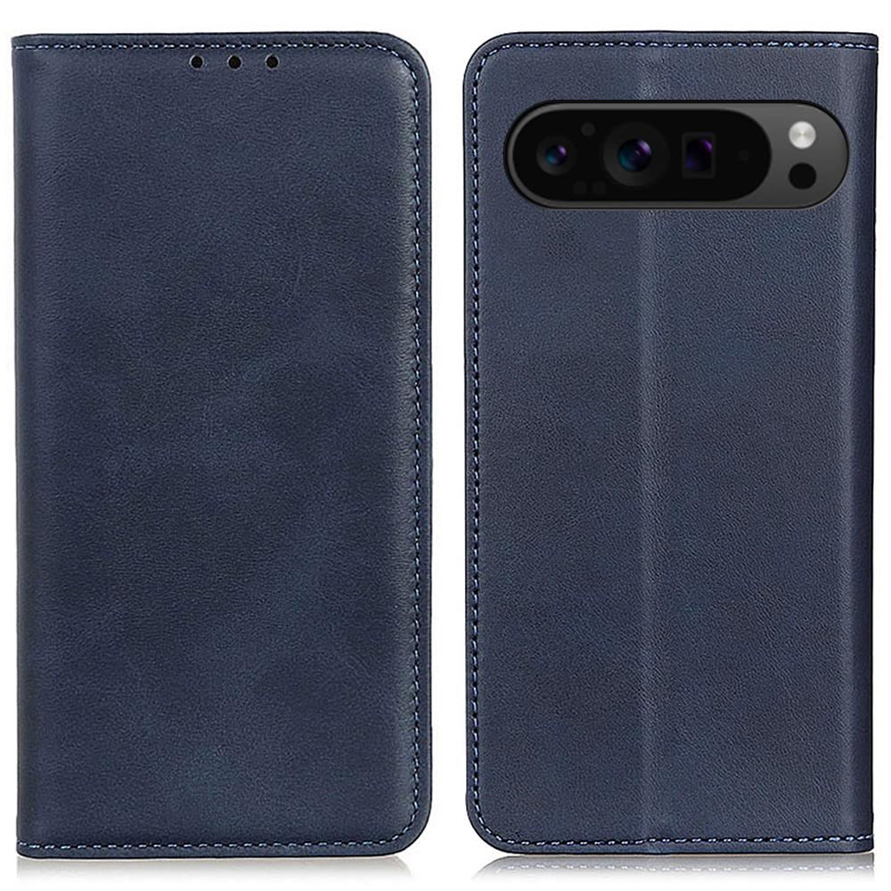 For Google Pixel 10 Pro XL/9 Pro XL Case Stand Hidden Magnetic Adsorption Split Leather Phone Cover