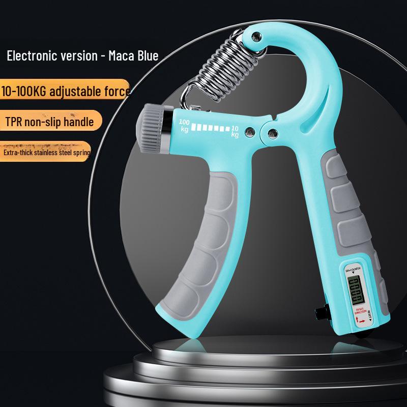 Adjustable Hand Gripper 10-100kg: Unisex Muscle Exercise & Fitness Strengthener