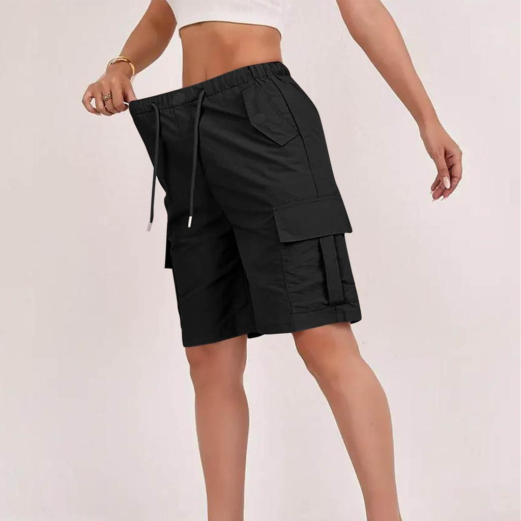 Shorts Casuais Femininos de Verão Macacão da Moda