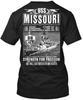 USS Missouri BB 63 Tričko Vyrobeno v USA Velikost S až 5XL