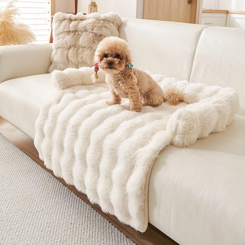 Thickened Anti-Scratch Pet Sofa Cushion: Non-Slip Nest & Mat for Cats and Dogs