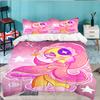 Colorful Cartoon Dandy 3PCS Bedding set,Ideal for 1pc Duvet Cover And 2pcs Pillowcases Perfect for Fan gift,Ideal for Bedroom, Dormitory