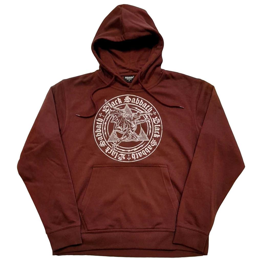 Black Sabbath Unisex-Erwachsene Henry Pyramid Emblem Pullover Hoodie