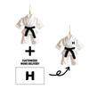 Personalized Custom Acrylic 2D Flat Taekwondo Clothes Christmas Tree Decoration