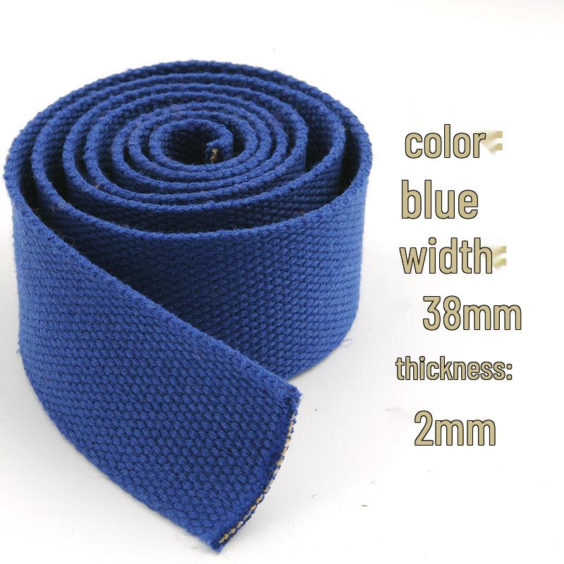 3.8cm Colored Polyester Cotton Webbing for Bags & Clothing - Edging Tape & Shoulder Strap Ribbon