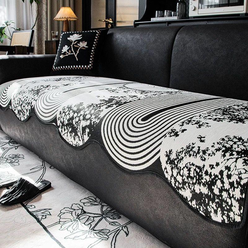 Retro Special-shaped Sofa Cushion Four Seasons General New Advanced Sense of Irregular Non-slip Cushion Cover