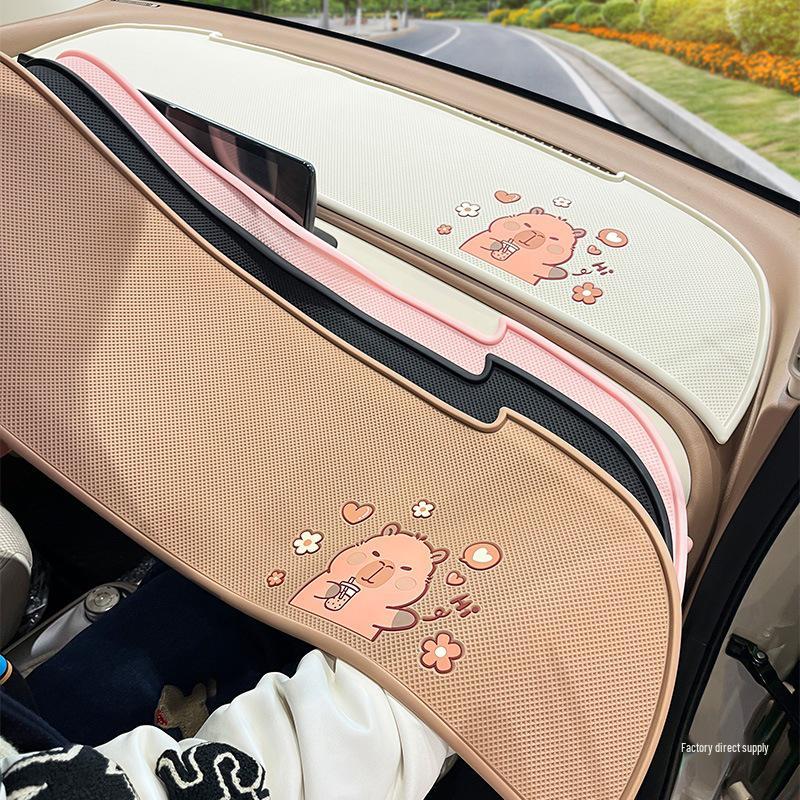 Anti-Slip Dashboard Mat for Wuling Hongguang Mini Macaron 4th Gen, Sun-Shielding for 4-Door Peihui, Fits 25 Models