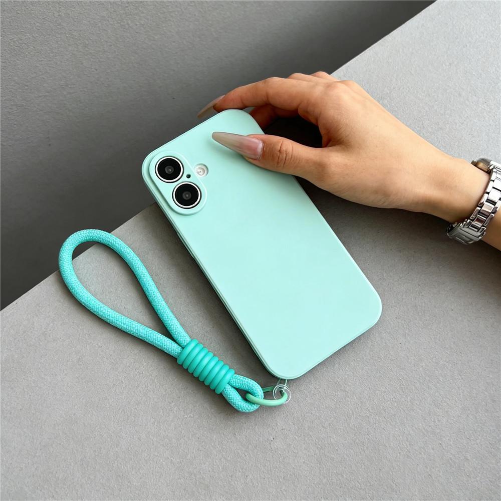 Rope Lanyard Strap Phone Case For Samsung A13 A23 A33 A53 A73 A52 A12 A22 A32 A52 A72 A11 A31 A51 A71 Matte Soft Silicone Cover