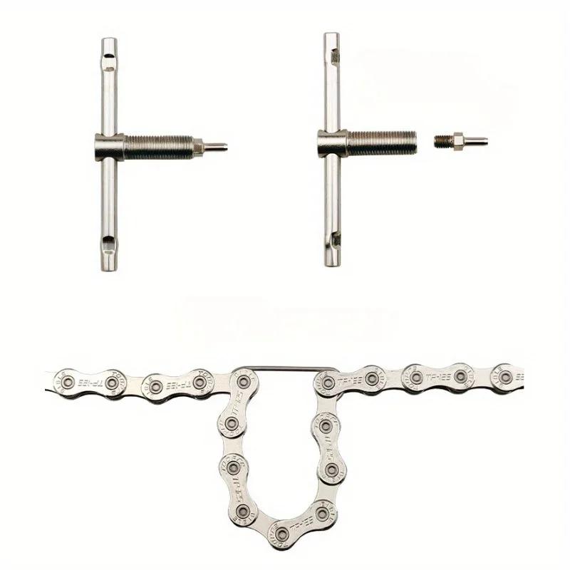 Steel Bike Chain Breaker Cutter 1pc for 6-12 Speed Bicycle Chains Easy Removal Installation Tool Durable and Efficient