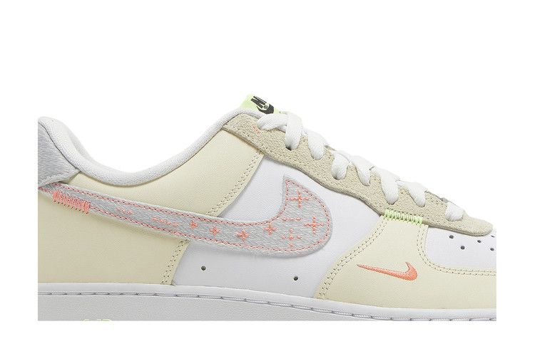 Men's Sneakers Nike Air Force 1 '07 LV8 'Just Stitch It - White Shade Green'