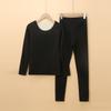 Fashionable New Arrivals Double-Sided Fleece Seamless Thermal Underwear Set for Men and Women Lightweight Winter Tops and Bottoms