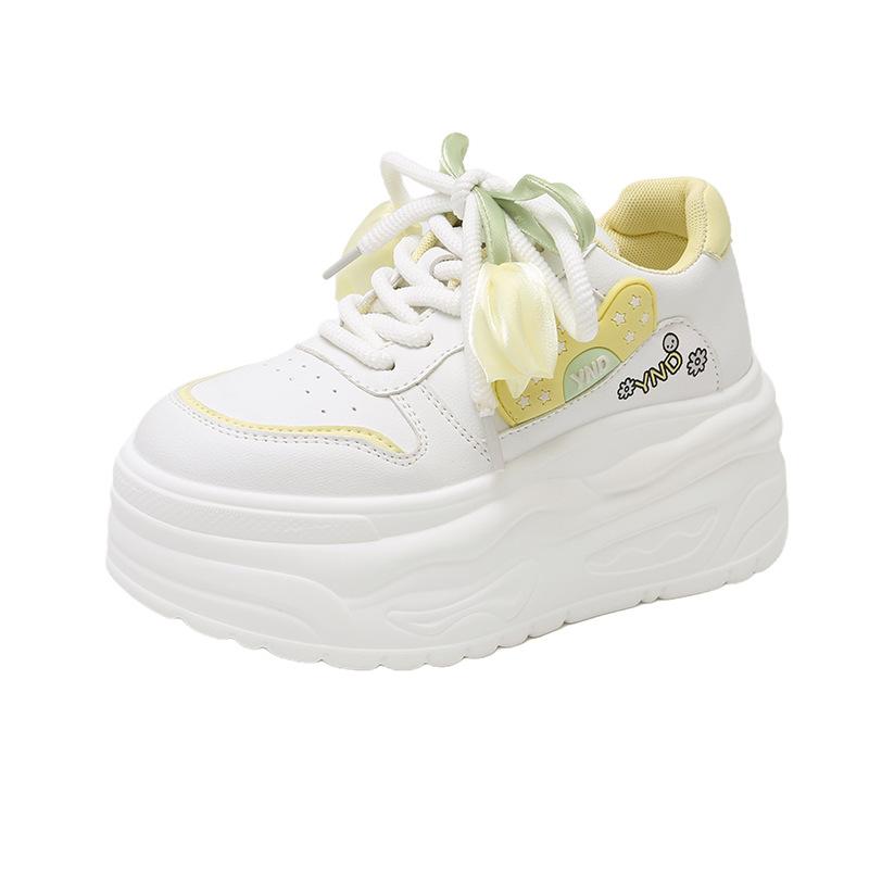 2025 Spring New Dad Shoes Board Shoes Women's Light and Versatile Student Casual Shoes Korean Version Ins Style Little White Shoes