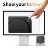 Phixero Mac mini M4 NVMe SSD Aluminum Stand 10Gbps Design Dock, Case, 6-in-1 Hub, USB-A, SD/TF Reader, Space-Saving