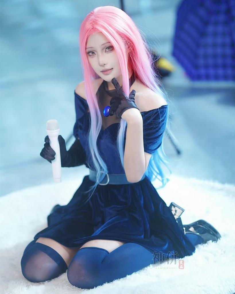 Mizi Cosplay mit R1 Cosplay Kostüm für Perfekt für Schule und Bühnenauftritte Cosplay mit Größe [Ausgezeichnetes Produkt] Perücke, Erwachsene, Festivals,