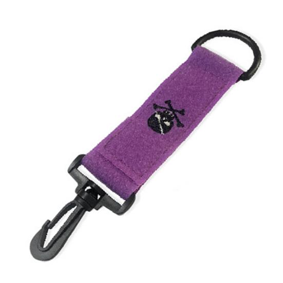 

Полотенце для гольфа с карабином, портативное, сверхлегкое, с хорошей фиксацией, удобное, прочное, из полиэстера, полотенце для гольфа фиолетовый