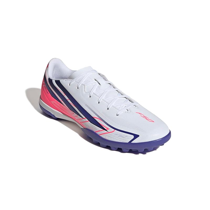 [Adidas] Futsal Shoes F50 HYPERFAST Club TF Unisex Adult OMN60 Footwear White/Solar Purple/Solar Turbo (KJ3409) 27.5 cm