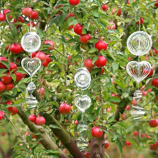 Reflector Highly Reflective Indoor Outdoor Garden Yard Farm Hanging Metal Wind Chime