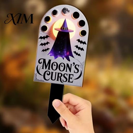 Holiday Home Decorations Halloween Ground Stake Garden Art, Decorative Acrylic Yard Sculpture, Waterproof Signs Sign, Weather Resistant Lawn Ornament
