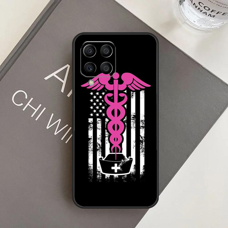 Medicine Doctor Nurse Case For Samsung Galaxy M31 M11 M34 M13 M53 M51 M14 M54 M12 M32 M52 M16 M36 M56 M15 M35 M55