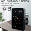 ME81H WiFi Thermostat for Wall-Mounted Boilers&Electric Heating Systems, APP Remote Control&Voice Commands Via Alexa/Google Home