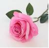 1Pc Artificial Fakes Flower Simulation High Quality Flannel Rose Flower Head Flores Wedding Rose Bouquet DIY Home Decoration