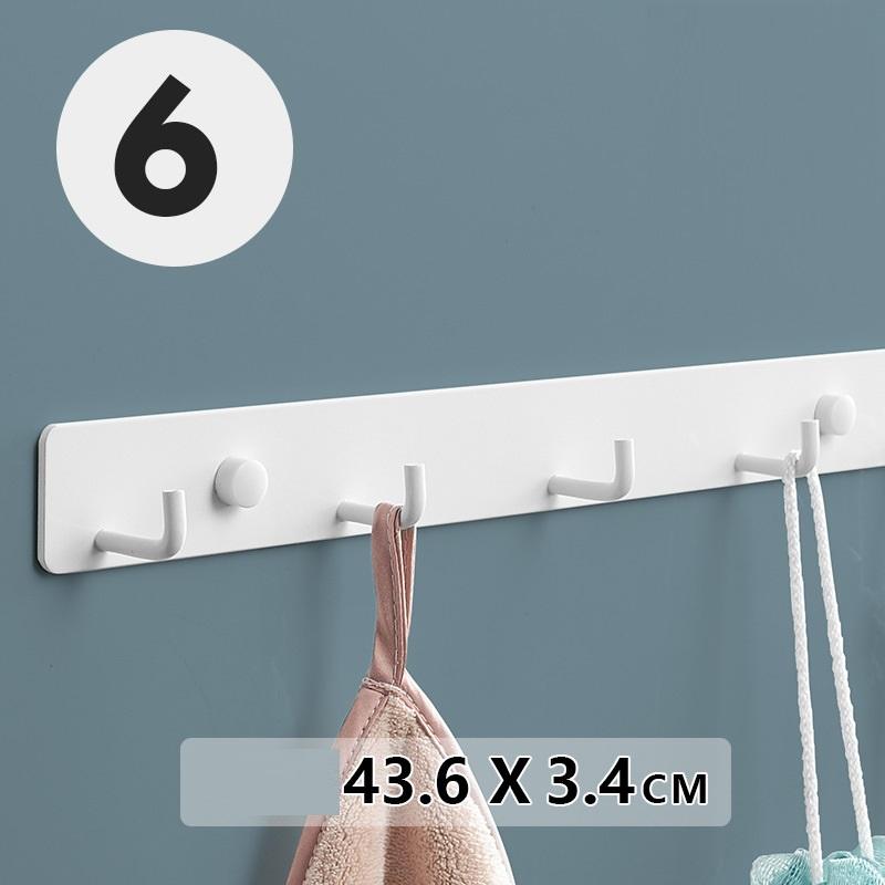 Aluminum Alloy Wall Hooks, Available in Adhesive and Drill-Free Installation Options
