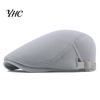 Polyester Convenient Men Hat Perfect Gifts Hollow Cap Washable Beret for Daily
