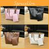 Retro Large Pu Shoulder Bag With Zipper Closure And Inner Phone Pocket For Women