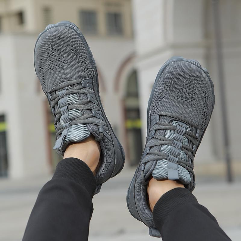 Fashion Wide Soled Shoes, Barefoot Casual Shoes, Indoor Yoga Fitness New Hiking Shoes, Plus Size, Men's Outdoor Sports Shoes
