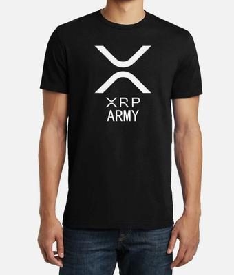 T-shirt XRP ARMY Μπλουζάκι Κέρμα Κρυπτονομίσματος Moonshot, Ripple