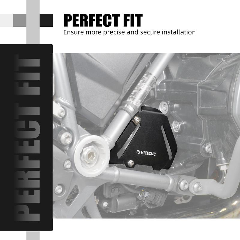 NICECNC Motorcycle Starter Guard Protector Cover for BMW R1200GS 2013-2018 R1200GS Adventure R1200GSA 2014 2015 2016 2017 2018