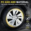 Silver 19-inch Wheel Cover for 2025-2026 Tesla Model Y Refreshed