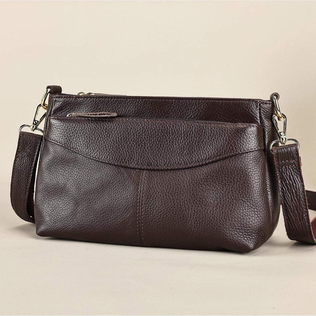 WESTAL Women's Genuine Leather Crossbody Shoulder Bag - High-end Top Layer Cowhide Handbag