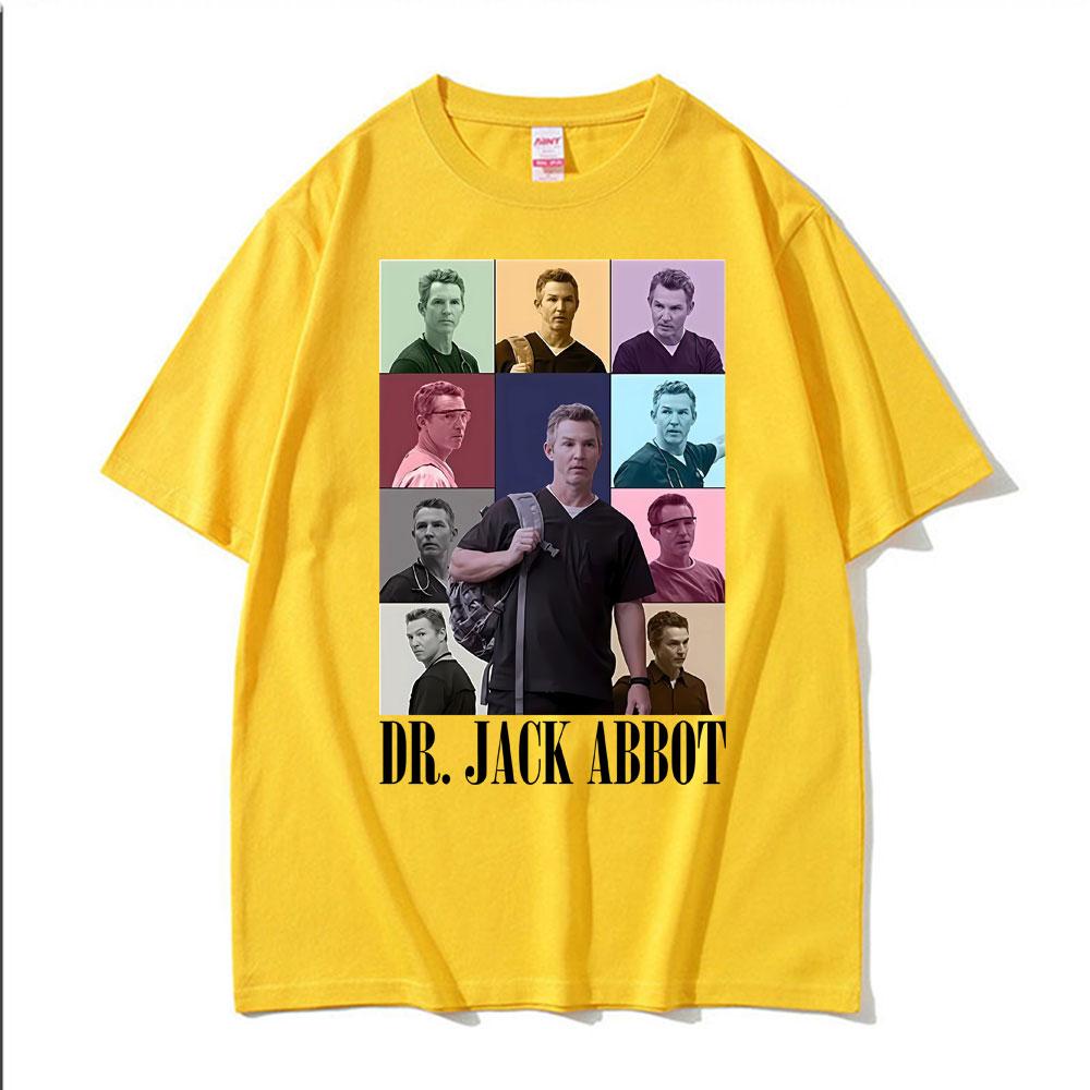 Dr Jack Abbot The Eras Tour Koszulki z nadrukiem Unisex Damska Moda Hip Hop Ulica Gotycka T-shirt Codzienny Komfort Wysokiej Jakości Koszulka