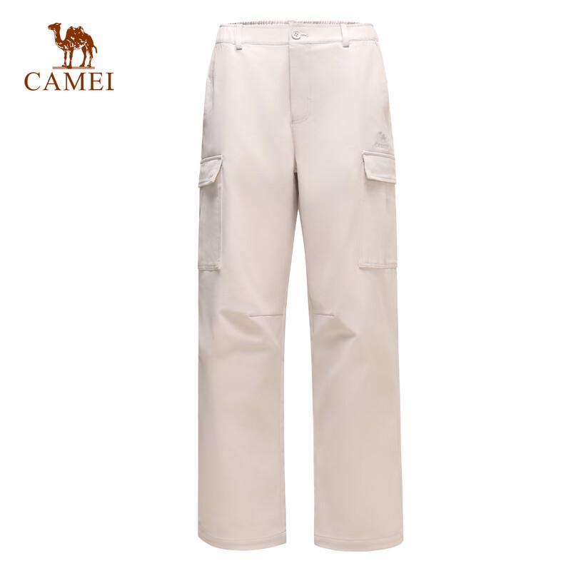Camel Outdoor Multi-Pocket Windproof Cargo Pants (Unisex)