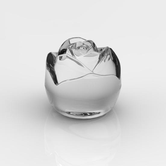 Yousheng Ice Cube Tray Mold Rose Shape Anti-spill Silicone Cocktails Fadeless Ice Tray Mold for Bar