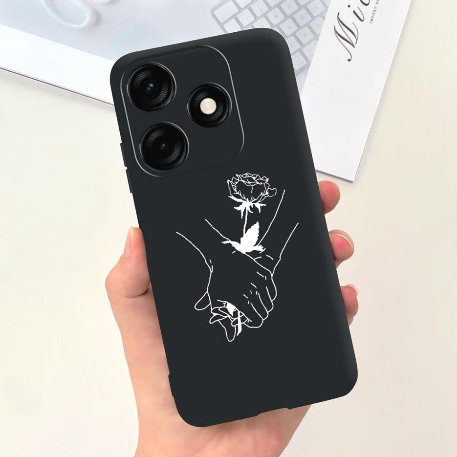 For Tecno Spark 20 Case Spark 20C BG7n Prety Girls Butterfly Painted Phone Case For Tecno Spark 20 Pro Spark20 C Soft TPU Fundas