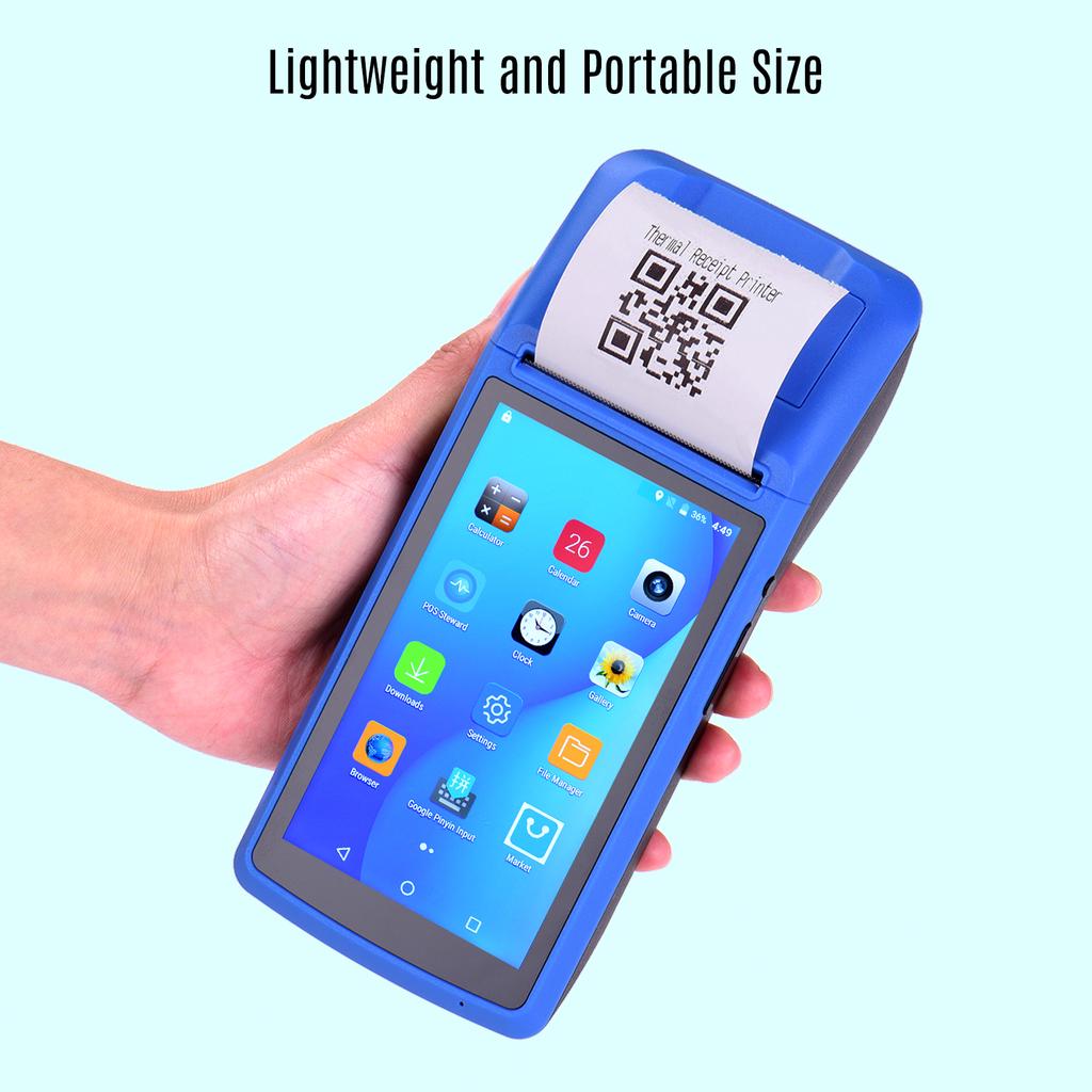 Cheap All in One Handheld PDA Printer Wireless Android POS Payment