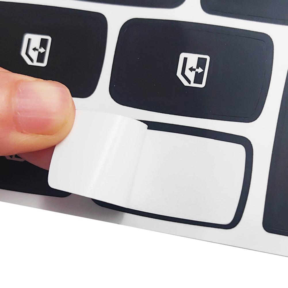 For Fiat Croma Window Button Decal Repair Sticker for Worn Push Button Switch