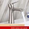 Huiyihui 304 Stainless Steel Single Cold Bathroom Faucet
